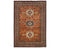 6x8 Brown Ersari Afghan Hand Knotted Veg Dye Wool Area Rug